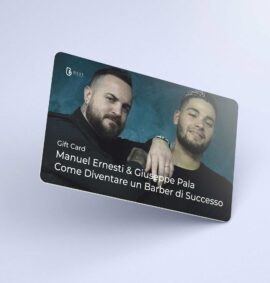 Gift Card Corso come diventare Barbiere Professionista