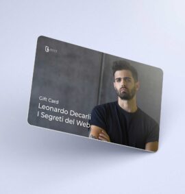 Gift Card Corso per diventare uno youtuber famoso con Leonardo de Carli